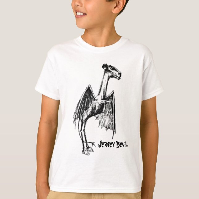 Jersey djävulen t-shirt (Framsida)