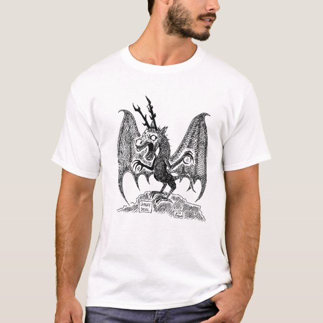 Jersey djävulen tee shirt (Framsida)