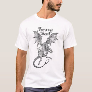 Jersey djävulen tee shirt