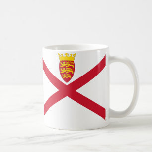 Jersey Flagga Ceramic Mugg