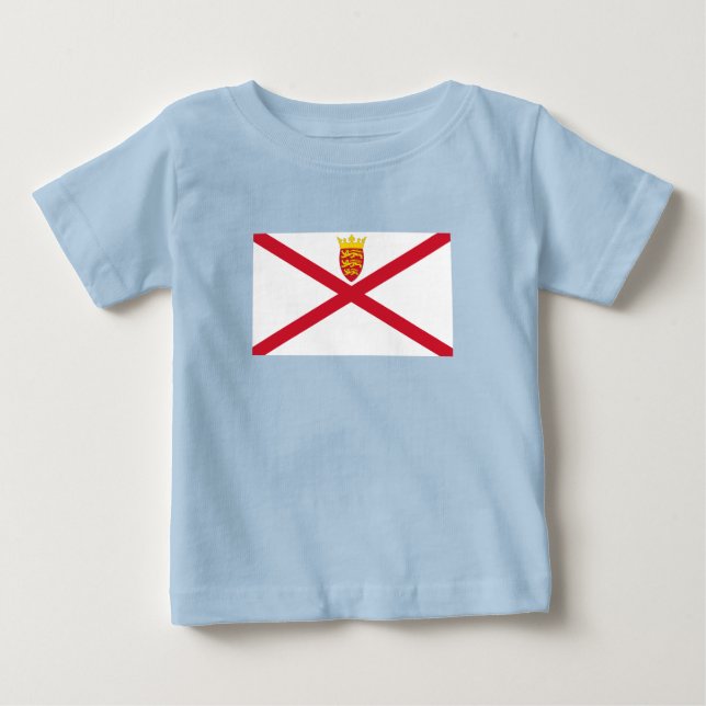 Jersey Flagga T Shirt (Framsida)