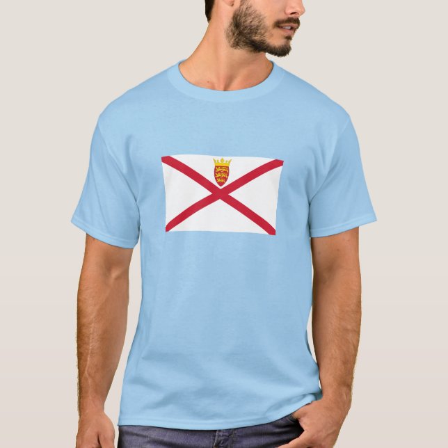 Jersey Flagga T Shirt (Framsida)