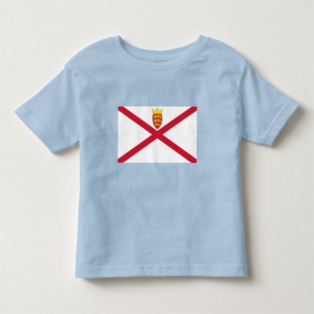 Jersey Flagga T Shirt (Framsida)