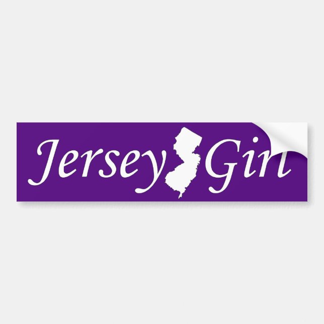 Jersey flicka bildekal (Framsidan)