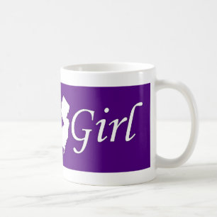 Jersey flicka kaffemugg