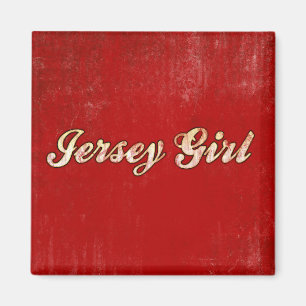 Jersey flicka magnet
