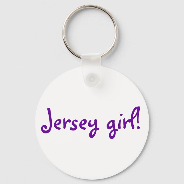 Jersey-flicka! Nyckelring (Framsida)