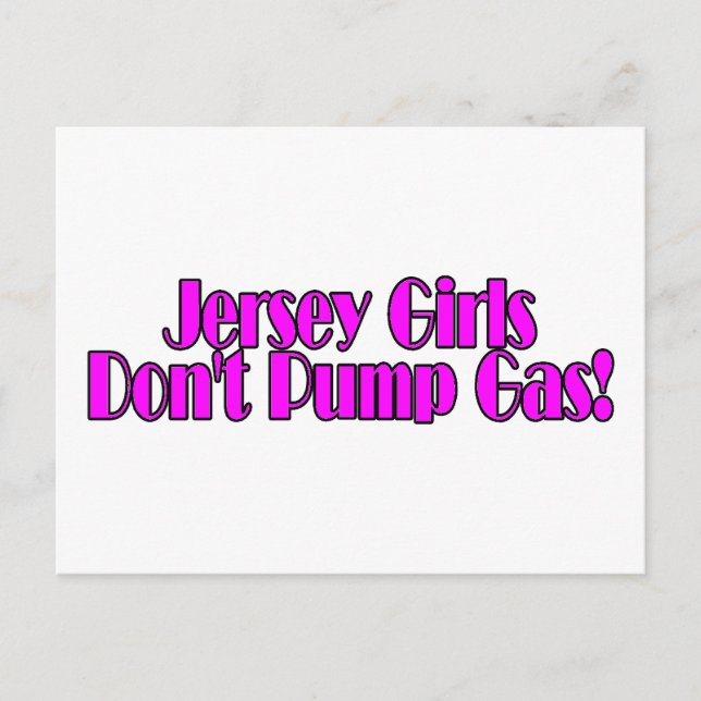 jersey-flicka vykort (Framsida)