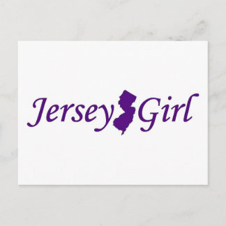 Jersey flicka vykort