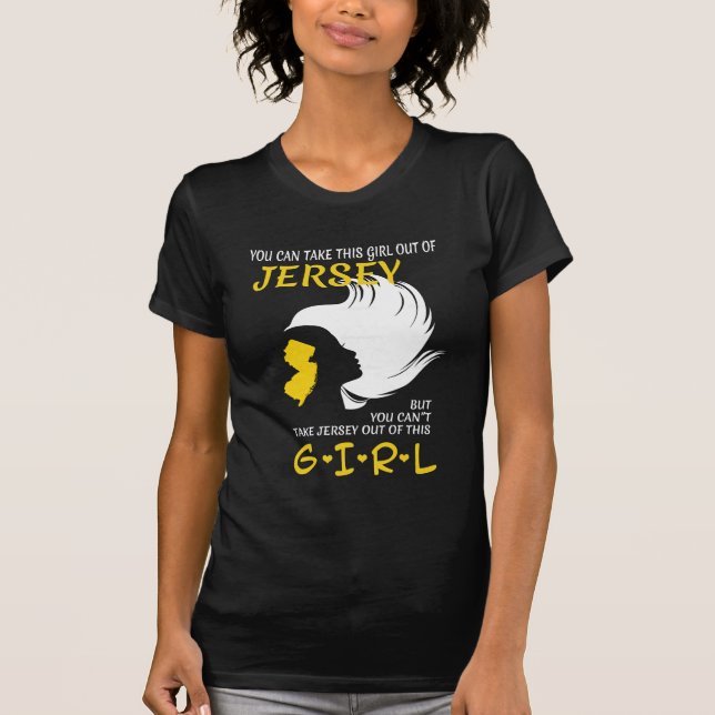 Jersey flickaTshirt T Shirt (Framsida)