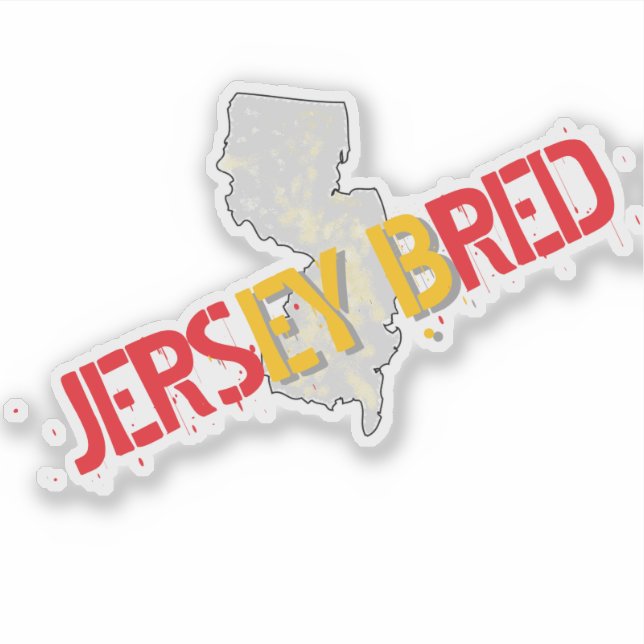 JERSEY FÖDD (spansk) Klistermärken (Framsida)