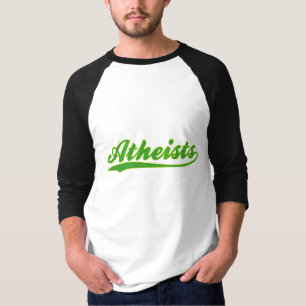 Jersey för ateistFauxbaseball T-tröja Tee