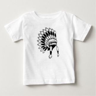 Jersey för bra för indianhuvudbonadbaby T-tröja Tee Shirt