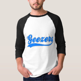 Jersey för GeezersFauxbaseball T-tröja Tröja