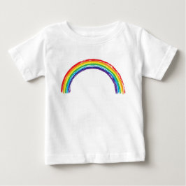 Jersey för regnbågebabybra T-tröja Tee Shirt