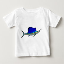Jersey för Sailfishbabybra T-tröja