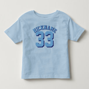 Jersey för sportar för blåttsmåbarn   design t shirt