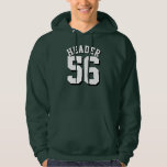 Jersey för sportar för skoggrönt- & vitvuxen | sweatshirt<br><div class="desc">Jersey för sportar för skoggrönt- & vitvuxen | design •,  Manar Jersey Hooded tröja</div>