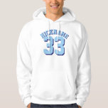 Jersey för sportar för vit- & blåttvuxen | design sweatshirt med luva<br><div class="desc">Jersey för sportar för vit- & blåttvuxen | design •,  Manar Jersey Hooded tröja</div>