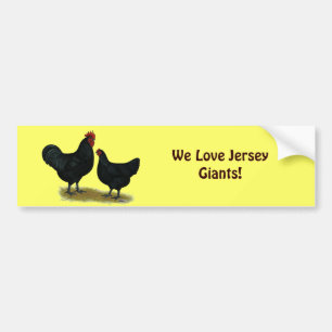 Jersey Giant Chickens Bildekal
