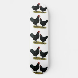 Jersey Giant Chickens Mini Skateboard Bräda 18,7 Cm