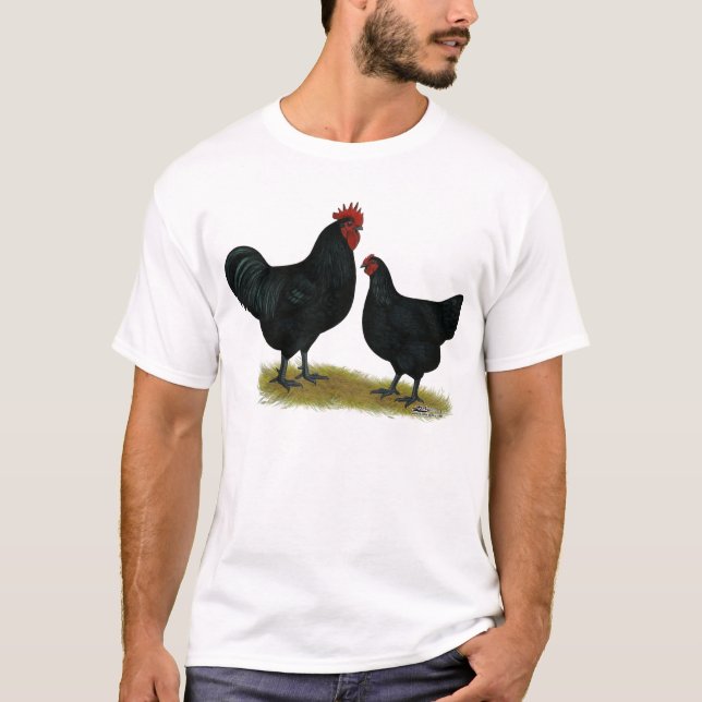 Jersey Giant Chickens Tee (Framsida)