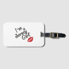 Jersey Girl Luggage Tag Bagagebricka