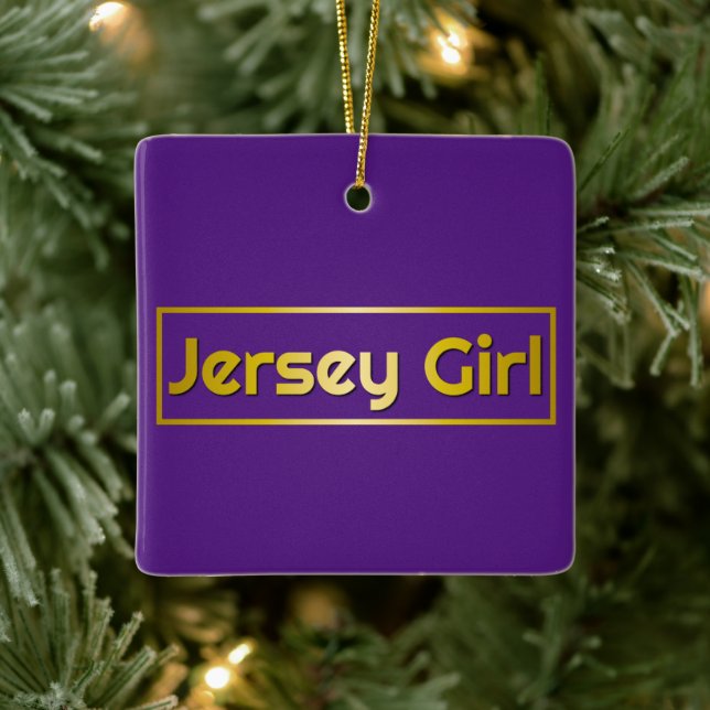 Jersey Girl Mini Julgransprydnad Keramik (Träd)