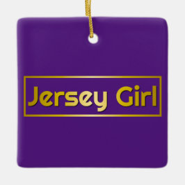Jersey Girl Mini Julgransprydnad Keramik