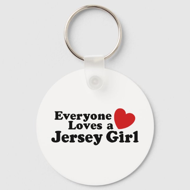 Jersey Girl Nyckelring (Framsida)