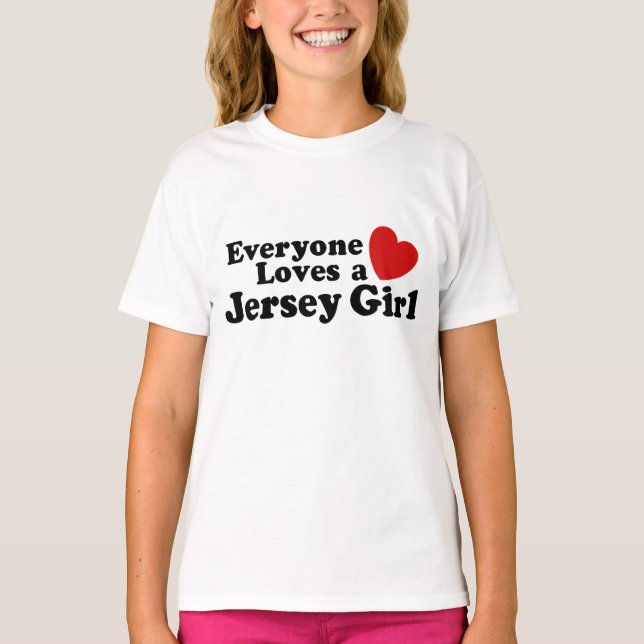 Jersey Girl T-shirt (Framsida)