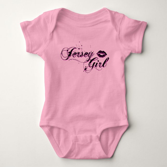 Jersey Girl T-shirts, Apparel & Gifts Tee (Framsida)