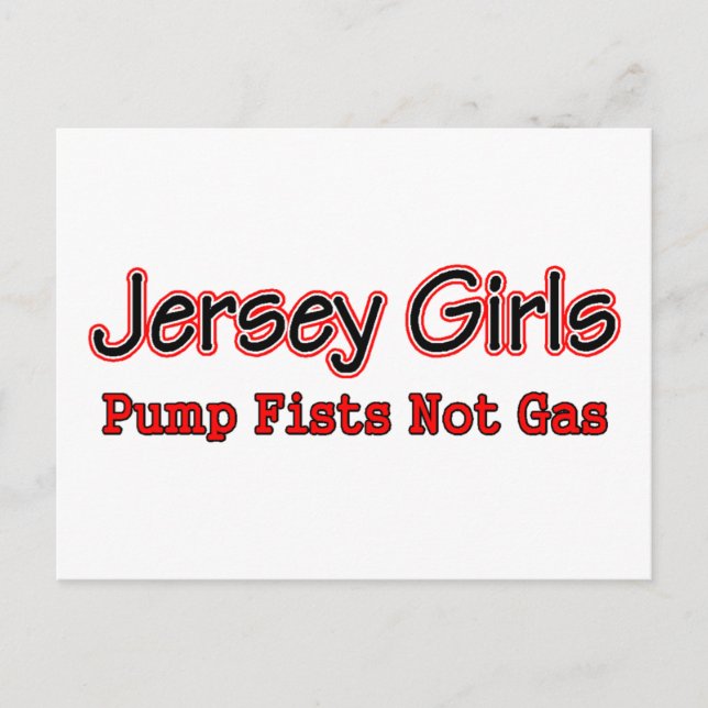 jersey grl-kolvpump vykort (Framsida)