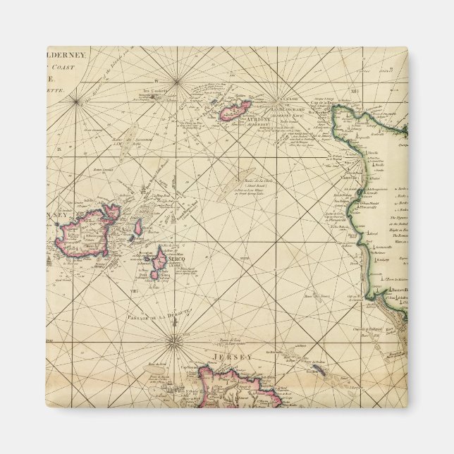 Jersey, Guernsey Magnet (Framsidan)