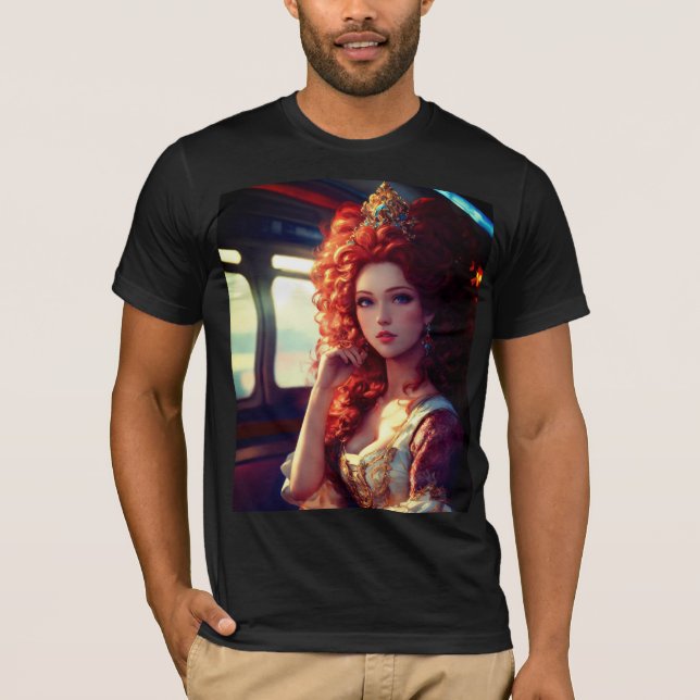 Jersey Kortärmad T-Shirt usa trending (Framsida)