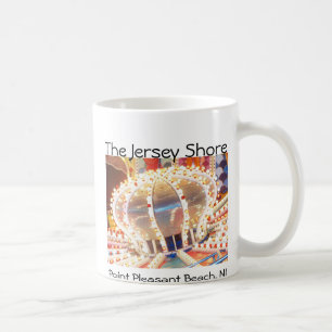 Jersey kust - Boardwalk Himalaya Kaffemugg