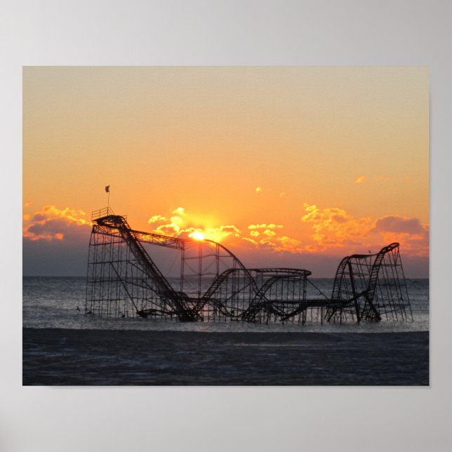 Jersey Shore efter orricane Sandy Poster (Framsidan)