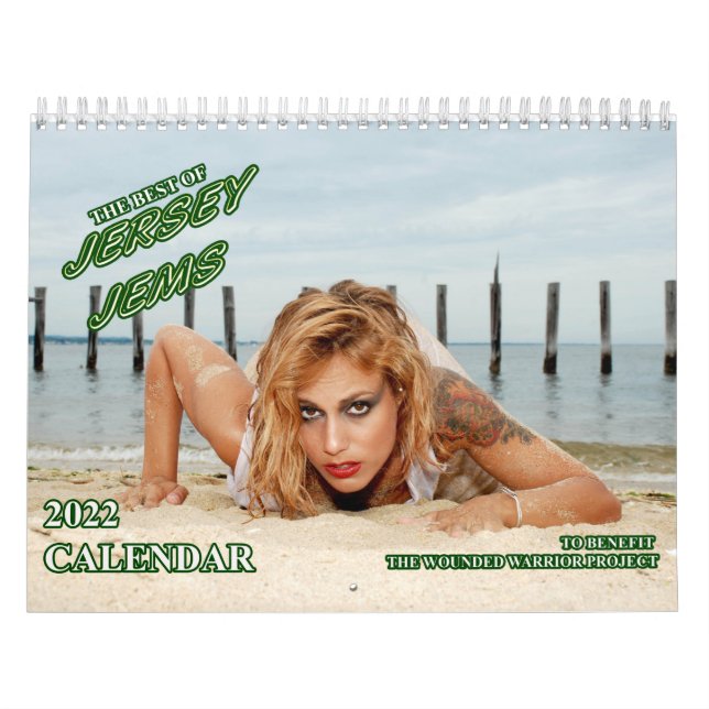 JERSEY SHORE JEMS THRU ÅREN CALENDAR KALENDER (Omslag)