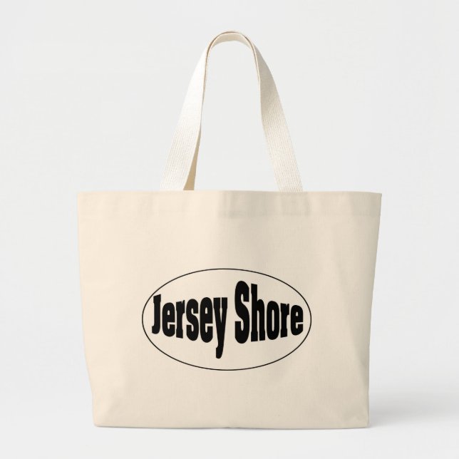 Jersey Shore Oval Jumbo Tygkasse (Framsidan)