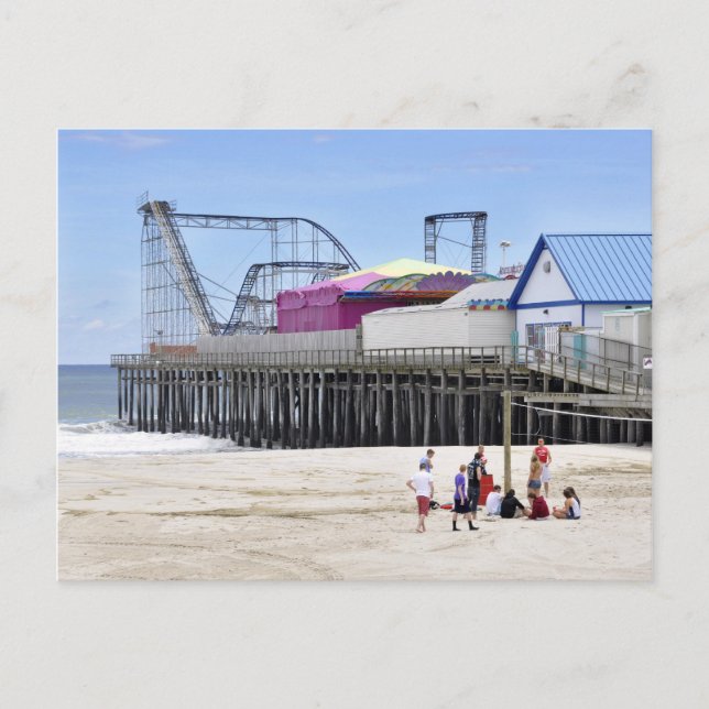 Jersey Shore på Seaside Heights Vykort (Framsida)