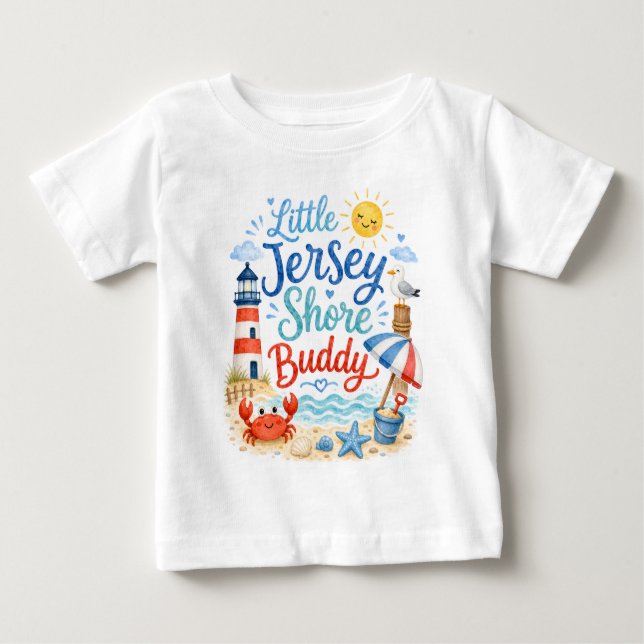 Jersey Shore Pojkar Tshirt T Shirt (Framsida)