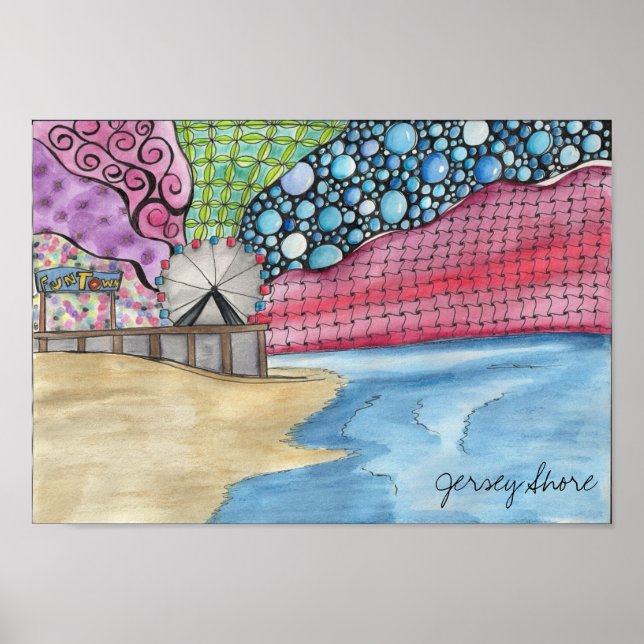 Jersey Shore Poster (Framsidan)