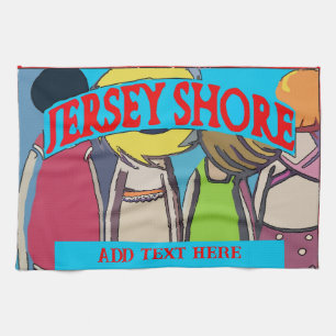 Jersey Shore strand Towels Kökshandduk