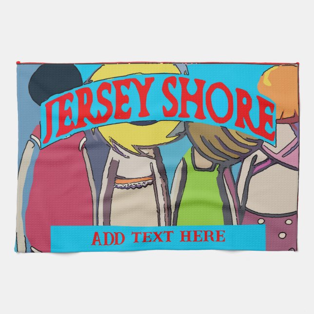 Jersey Shore strand Towels Kökshandduk (Horisontell)