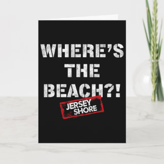 Jersey Shore - Var är stranden  Kort