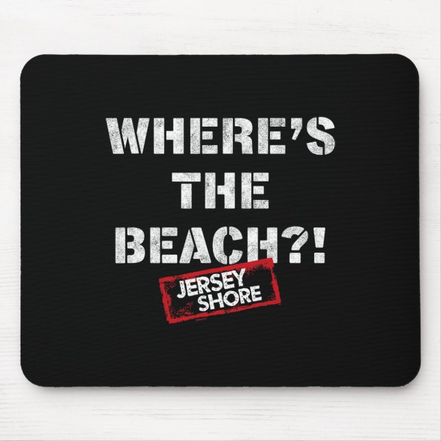 Jersey Shore - Var är stranden  Musmatta (Framsidan)