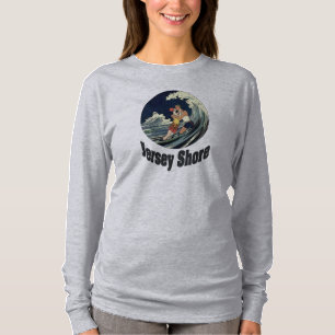 Jersey Shore Wave Älskare T-shirt