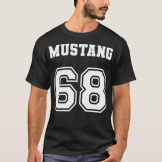 Jersey Stil Classic Mustang 68 1968 Horse Airplan T Shirt