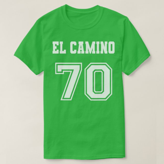 Jersey Stil El Camino 70 1970 Old school Muscle C T Shirt (Design framsida)