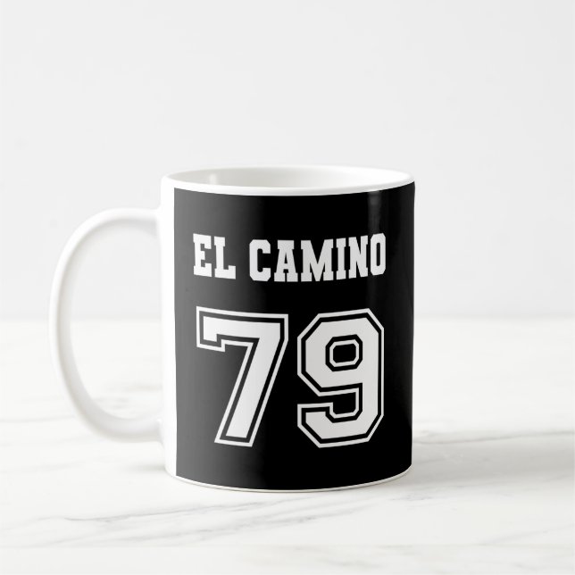 Jersey Stil El Camino 79 1979 Old school Muscle C Kaffemugg (Vänster)